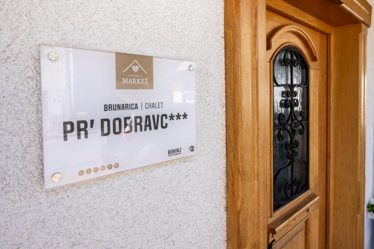 Chalet Pr Dobravc Bohinj Exterior photo